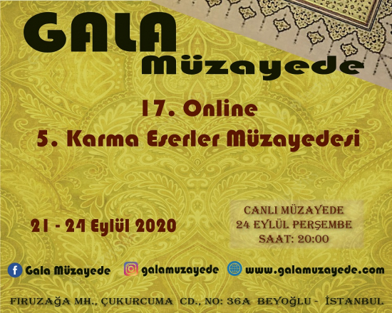 17. Online 5. Karma Eserler Müzayedesi