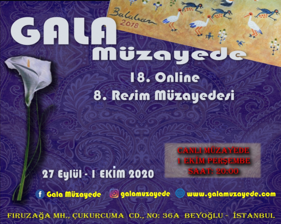 18. Online 8. Resim Müzayedesi