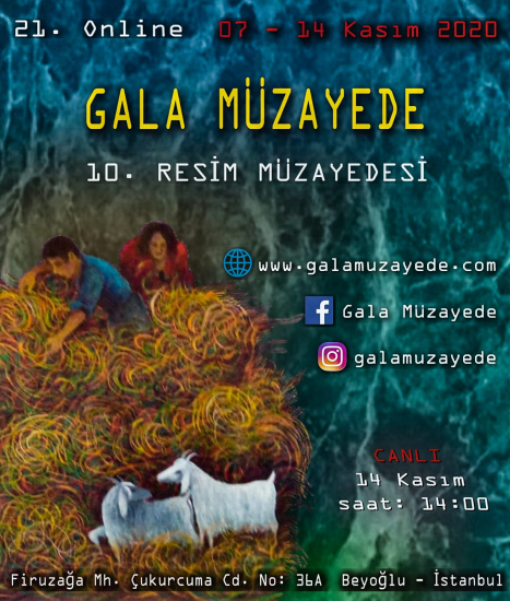 21. Online 10. Resim Müzayedesi