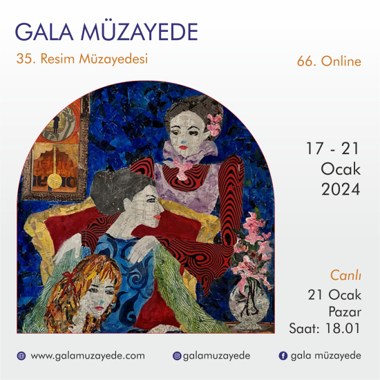 66. ONLİNE 35. RESİM MÜZAYEDESİ