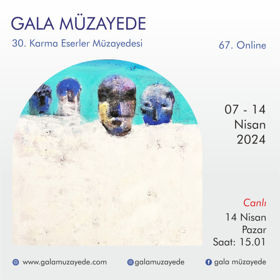 67. ONLINE 30. KARMA ESERLER MÜZAYEDESİ