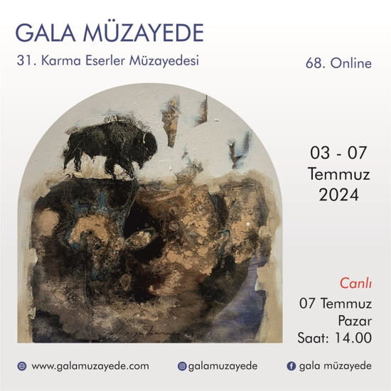 68. ONLINE 31. KARMA ESERLER MÜZAYEDESİ