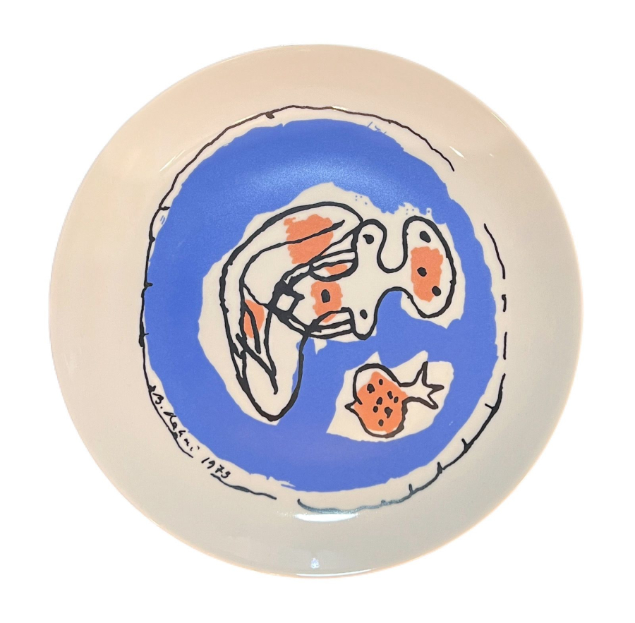 BEDRİ RAHMİ EYÜBOĞLU (Porselen baskı)